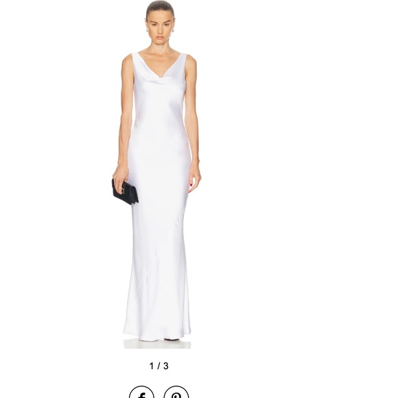 Norma Kamali Dresses & Skirts - Norma Kamali White Maxi Dress